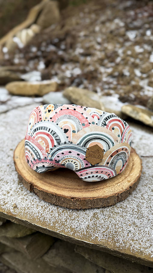 Iné doplnky - Ochranný návlek na okuliare “rainbow“ - 18062018_