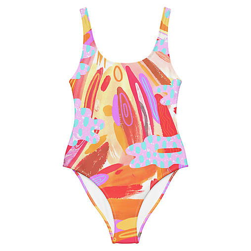 Plavky - plavky Ticho nad oblakmi ☁️ - 18063394_