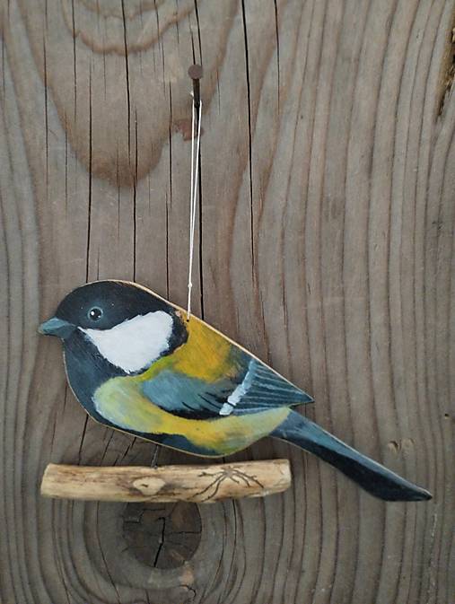 Dekorácie - Sýkorečka. - 18063111_