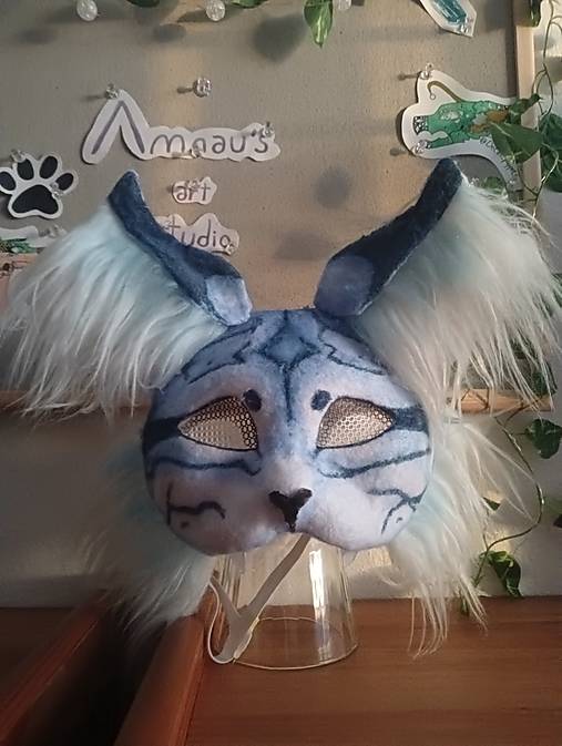 Kresby - Mačacia maska - 18062939_