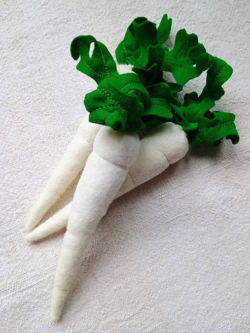Hračky - Zelenina z filcu (Petržlen) - 18065008_