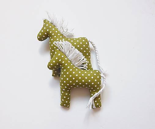 Hračky - Koník pre radosť (Zelená) - 18064027_