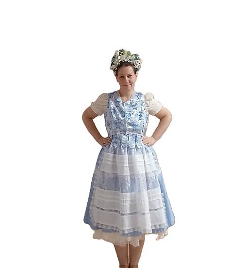 Iné oblečenie - Zástera ku krojovej sukni - 18064915_