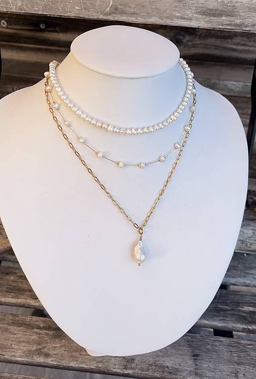 Perlový náhrdelník