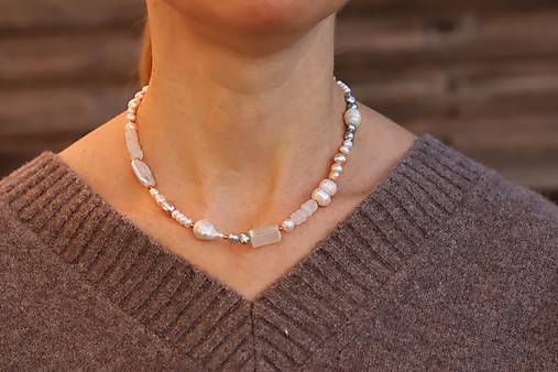 Perlový náhrdelník