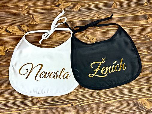 Iné doplnky - Svadobné podbradníky - 18066268_