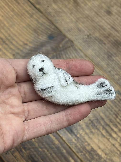 Kurzy - Kurz plstenia: Brošňa tuleň, v Bratislave - 18066691_