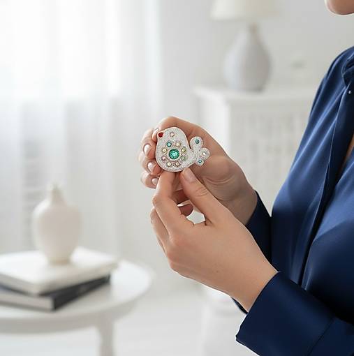 Brošne - Brošňa  VTÁČIK I. - 18066099_