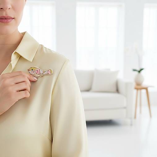 Brošne - Brošňa  VTÁČIK II. - 18066114_