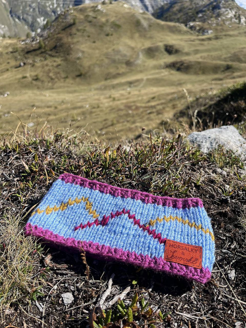 Čiapky, čelenky, klobúky - Čelenka HORSALKY I. s fleecom - 18065718_