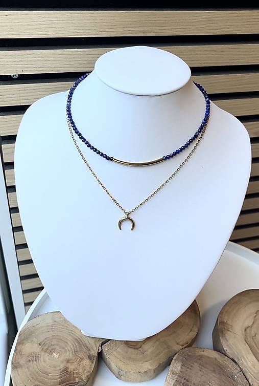 Náhrdelník lapis lazuli