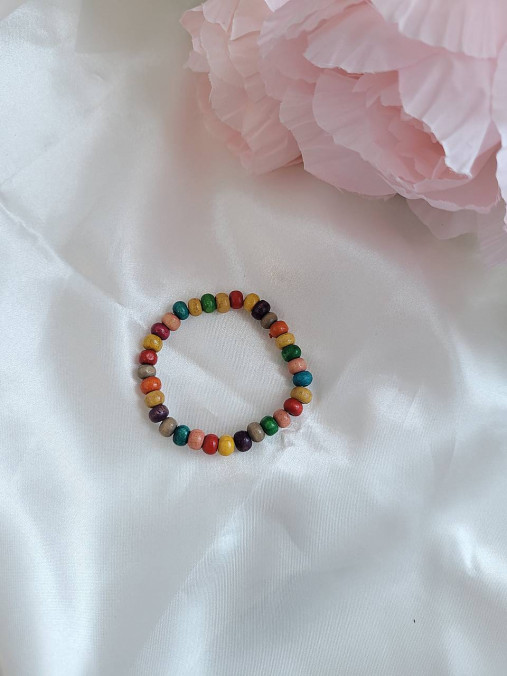 Detské doplnky - Drevený detský náramok - 18067434_