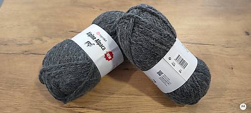 Galantéria - YarnArt Alpine Alpaca  (1436 - Tmavo Sivá) - 18069996_