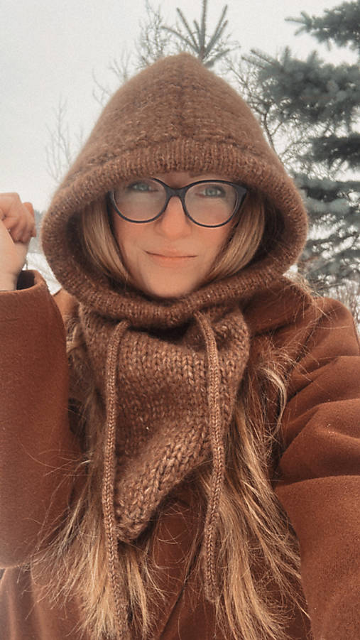 Čiapky, čelenky, klobúky - Balaclava so šatkou - 18070154_