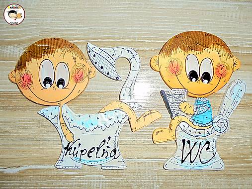 Tabuľky - Menovky - WC a kúpeľňa - 18070399_