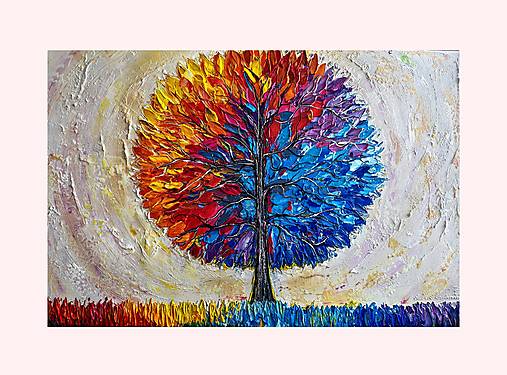 Obrazy - ,,Strom rovnováhy,, 120x80 - 18070515_