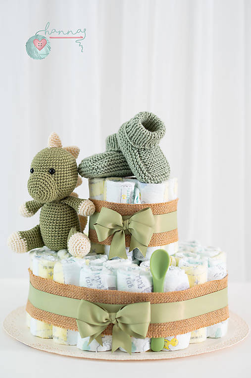 Detské doplnky - Plienková torta - 18070625_