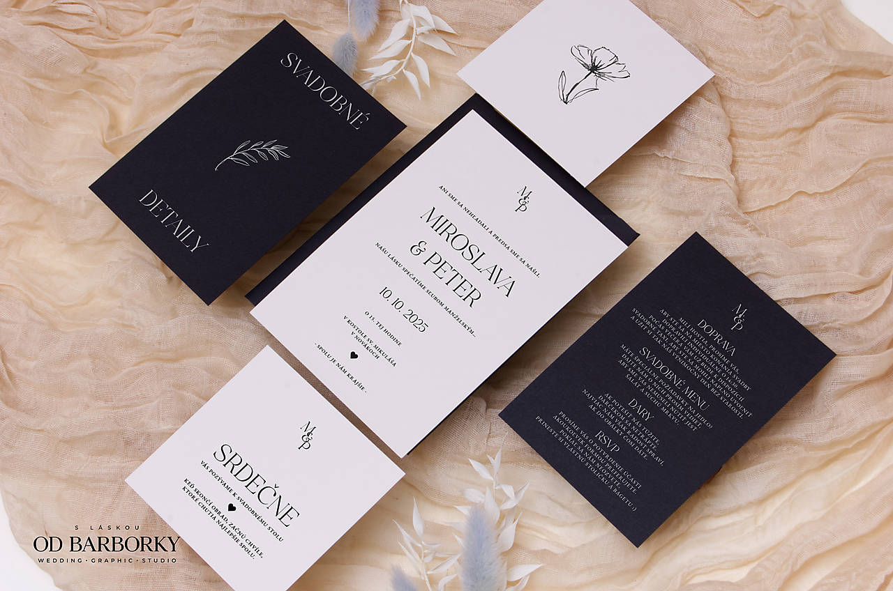 Svadobné oznámenie D#60