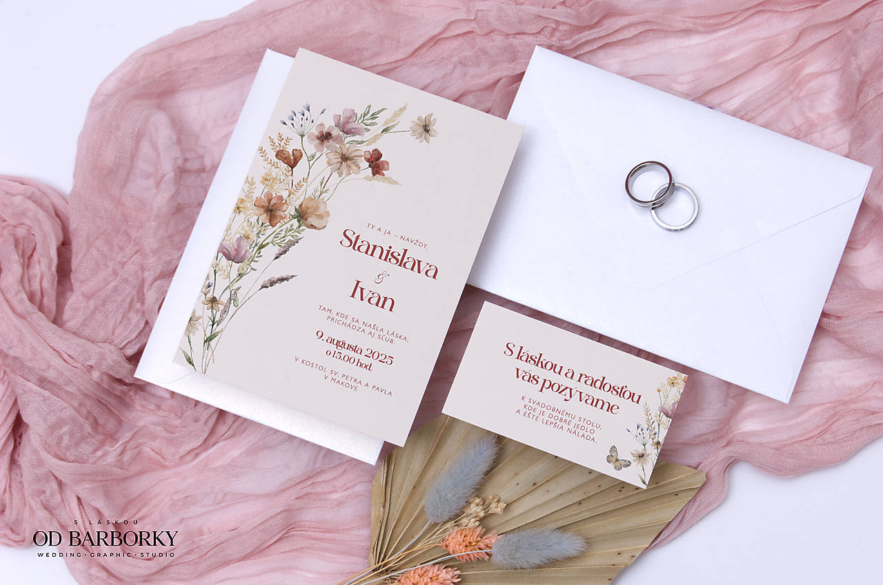 Svadobné oznámenie D#63