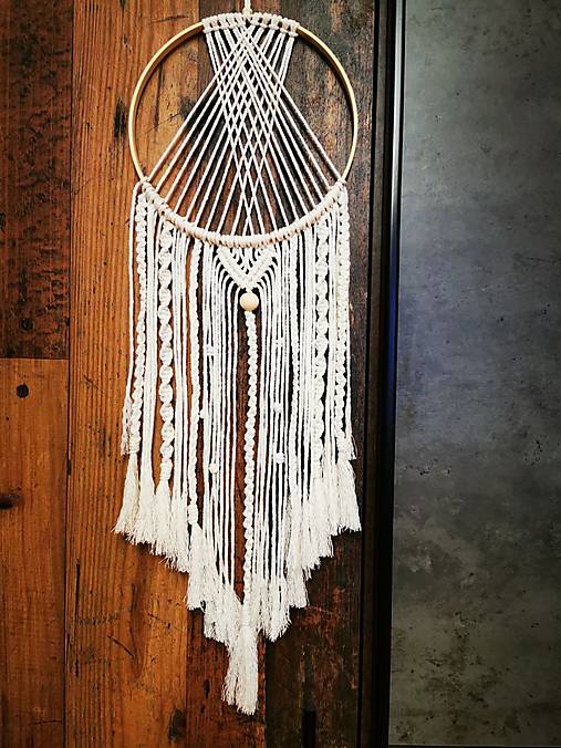 Dekorácie - Lapač snov 🌙 - 18070052_