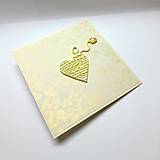 Papiernictvo - Blahoželanie / pohľadnica ... upletiem lásku - 18071701_