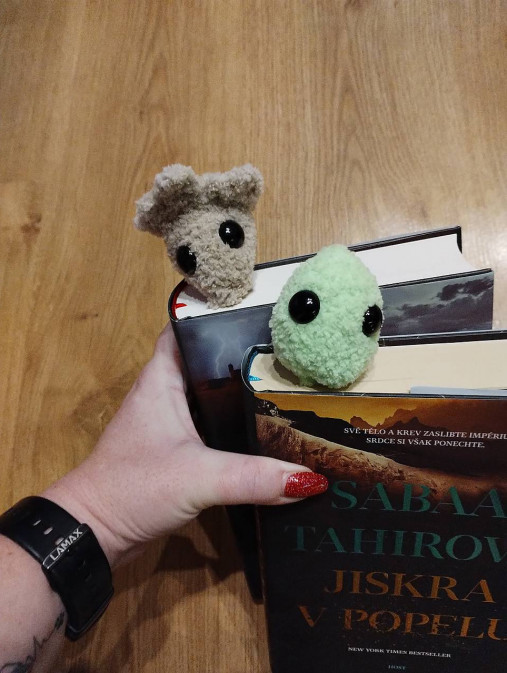 Knihy - Háčkované záložky do kníh - 18071752_