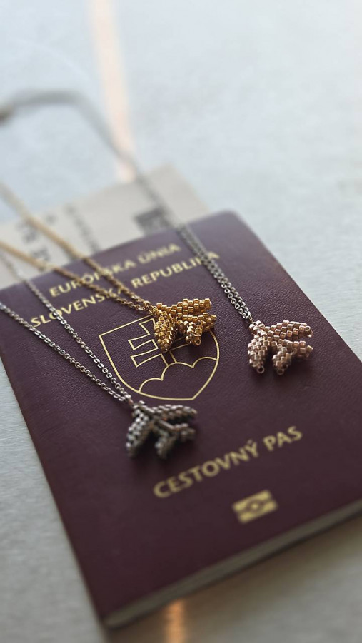 ✈️ Prívesok LIETADLO – pre tých, čo milujú lietať