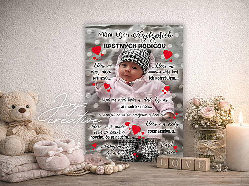 Tabuľka pre Krstných rodičov