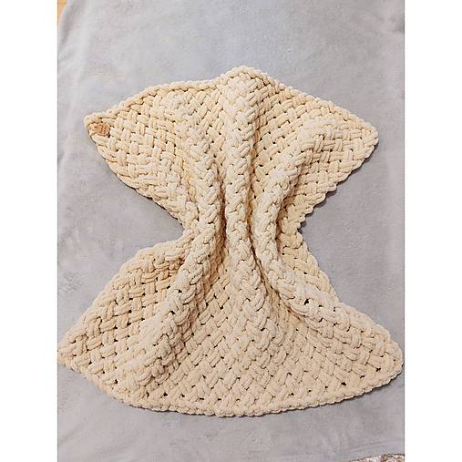 Detský textil - Detská deka béžová - 18071668_