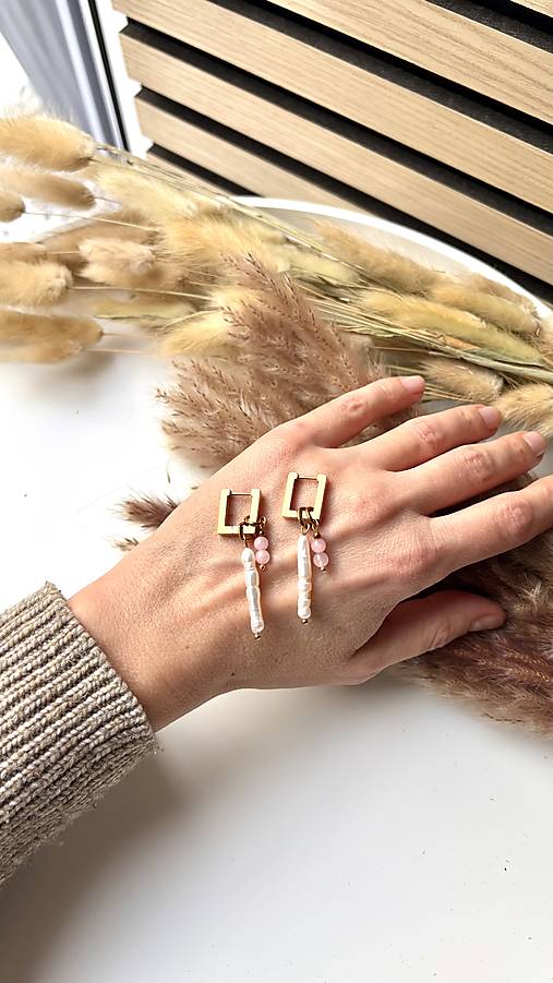 2-dielna súprava ruženín, perla