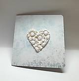 Papiernictvo - Blahoželanie / pohľadnica ... zimné kvety - 18073854_