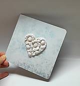 Papiernictvo - Blahoželanie / pohľadnica ... zimné kvety - 18073856_