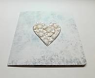 Papiernictvo - Blahoželanie / pohľadnica ... zimné kvety - 18073864_