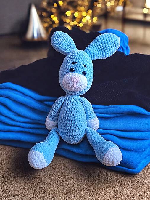 Hračky - Zajko belasý - 18073229_