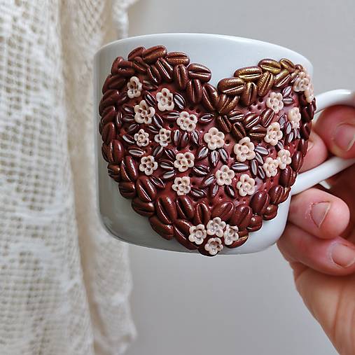 Nádoby - Romantická kávička - 18074059_