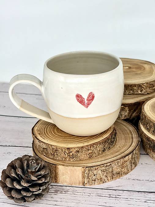 Red Heart - šálka na čaj (380ml, s uškom)