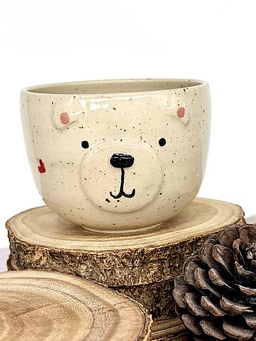 Dotty Medvedík - pohárik cappuccino (200ml, bez uška)