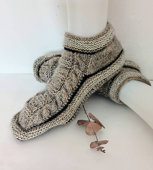 Ponožky, pančuchy, obuv - Pánske papuče 42/44 - 18073273_