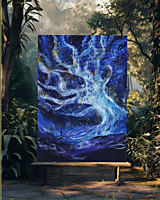 Obrazy - Blue Silence -Continuum - 18073633_