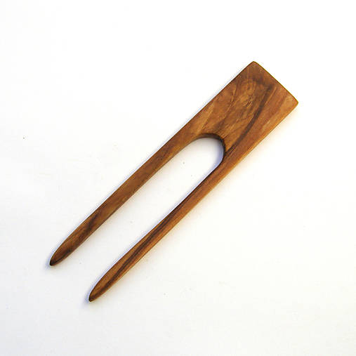 Ozdoby do vlasov - Drevená ihlica do vlasov - jaseňová - 18074092_