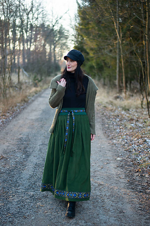 Sukne - sukňa Lesana 4 - 18074917_