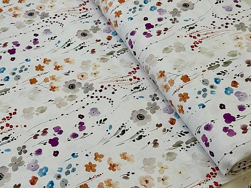 100% BAVLNA DEKOR /KVETINY