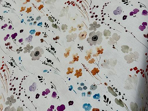 100% BAVLNA DEKOR /KVETINY