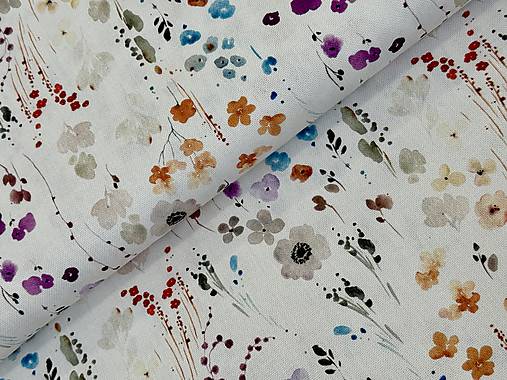 100% BAVLNA DEKOR /KVETINY