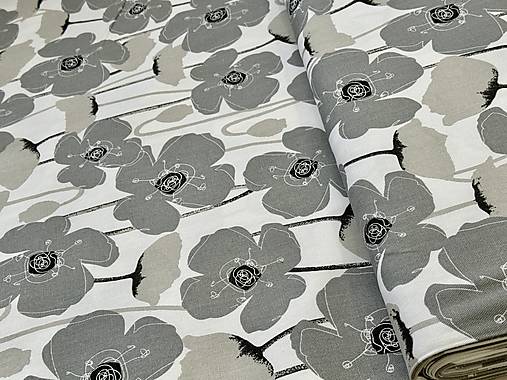 100% BAVLNA DEKOR/ KVETINY