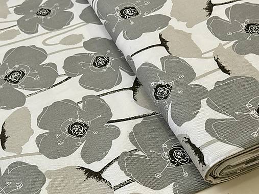 100% BAVLNA DEKOR/ KVETINY