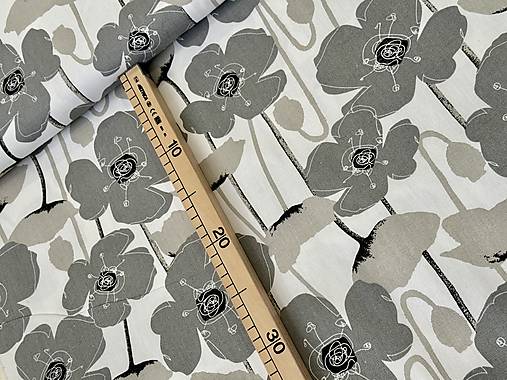 100% BAVLNA DEKOR/ KVETINY