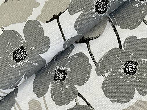 100% BAVLNA DEKOR/ KVETINY