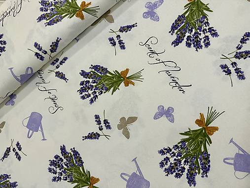 100% BAVLNA DEKOR / LEVANDUĽA