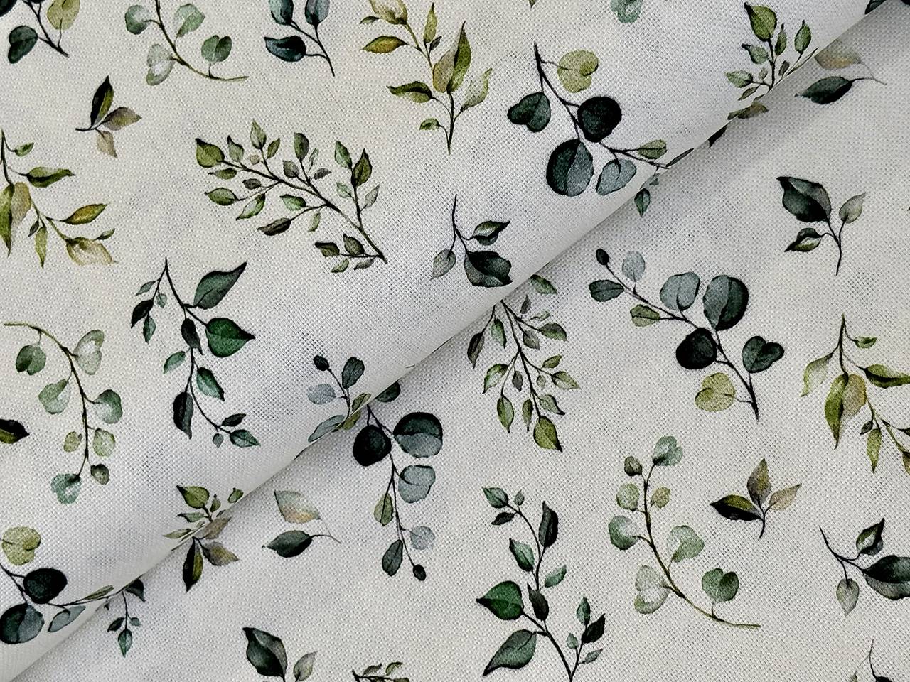 100% BAVLNA /DEKOR/EUKALYPTUS